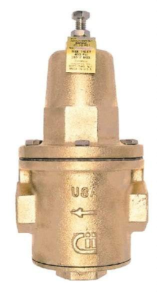 Conbraco - 400 Max psi Pressure Reducing Valve - 1-1/2" Threaded Connection - Exact Industrial Supply