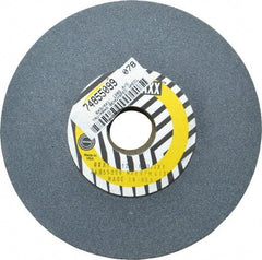 Tru-Maxx - 120 Grit Aluminum Oxide Bench & Pedestal Grinding Wheel - 6" Diam x 1" Hole x 3/4" Thick, 5410 Max RPM, O Hardness, Fine Grade , Vitrified Bond - Exact Industrial Supply