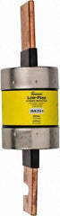 Cooper Bussmann - 250 VAC/VDC, 225 Amp, Time Delay General Purpose Fuse - Bolt-on Mount, 8-5/8" OAL, 100 at DC, 300 at AC (RMS) kA Rating, 2-1/16" Diam - Exact Industrial Supply