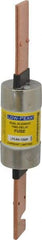 Cooper Bussmann - 300 VDC, 600 VAC, 125 Amp, Time Delay General Purpose Fuse - Bolt-on Mount, 9-5/8" OAL, 100 at DC, 300 at AC (RMS) kA Rating, 1.61" Diam - Exact Industrial Supply