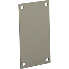 Electrical Enclosure Panels; Panel Type: Back; For Box Size (H x W): 20 x 16; Finish: Powder Coated; For Use With: Non-Metallic Enclosures 20x16; Finish/Coating: Powder Coated