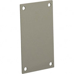 Wiegmann - Electrical Enclosure Panels Panel Type: Back Panel Material: Steel - Exact Industrial Supply