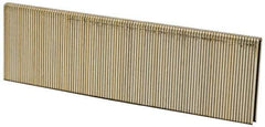 Porter-Cable - 1-1/2" Long x 1/4" Wide, 18 Gauge Narrow Crown Construction Staple - Grade 2 Steel, Galvanized Finish - Exact Industrial Supply