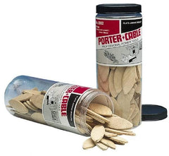 Porter-Cable - Size 20 Biscuits - 150 Pieces, Tube - Exact Industrial Supply