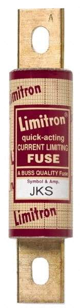 Cooper Bussmann - 600 VAC, 300 Amp, Fast-Acting General Purpose Fuse - Bolt-on Mount, 7-1/8" OAL, 200 (RMS) kA Rating, 2" Diam - Exact Industrial Supply