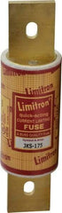 Cooper Bussmann - 600 VAC, 175 Amp, Fast-Acting General Purpose Fuse - Bolt-on Mount, 5-3/4" OAL, 200 (RMS) kA Rating, 1-5/8" Diam - Exact Industrial Supply