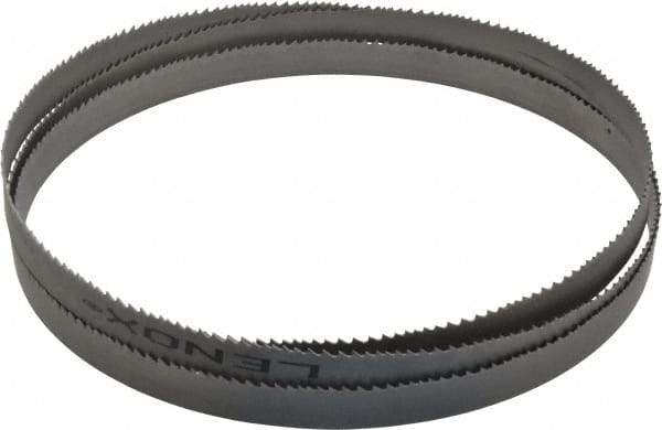 Lenox - 5 to 8 TPI, 15' 8" Long x 1-1/2" Wide x 0.05" Thick, Welded Band Saw Blade - M42, Bi-Metal, Toothed Edge - Exact Industrial Supply