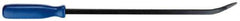 Value Collection - 25" OAL Screwdriver Pry Bar - 3/4" Wide, High Carbon Steel #65 - Exact Industrial Supply