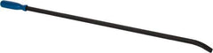 Value Collection - 31" OAL Screwdriver Pry Bar - 3/4" Wide, High Carbon Steel #65 - Exact Industrial Supply