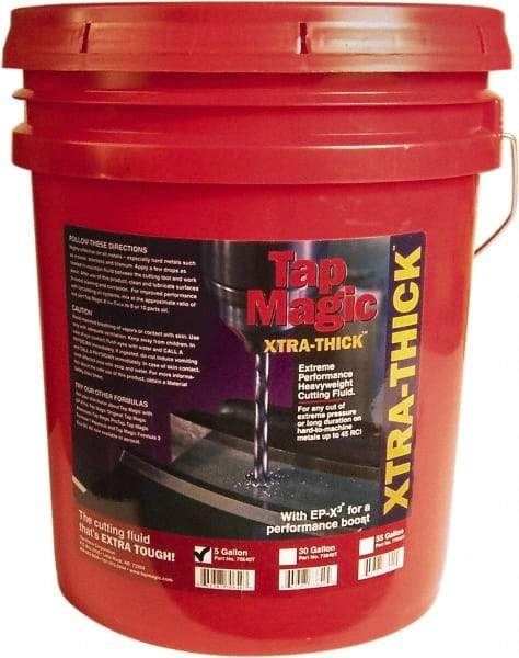 Tap Magic - Tap Magic Xtra-Thick, 5 Gal Pail Cutting Fluid - Semisynthetic - Exact Industrial Supply