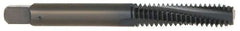 OSG - 3/4-16 UNF 4 Flute 3B Modified Bottoming Spiral Flute Tap - Powdered Metal, Oxide Finish, 4-1/4" OAL, Right Hand Flute, Right Hand Thread, H3 - Exact Industrial Supply