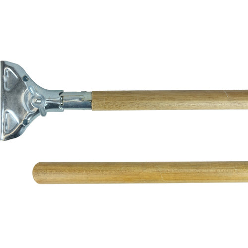 54″ Wet Mop Handle, Jaw Style - Exact Industrial Supply