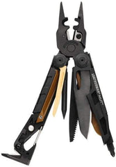 Leatherman - 17 Piece, Multi-Tool Set - 7-1/2" OAL, 5" Closed Length - Exact Industrial Supply
