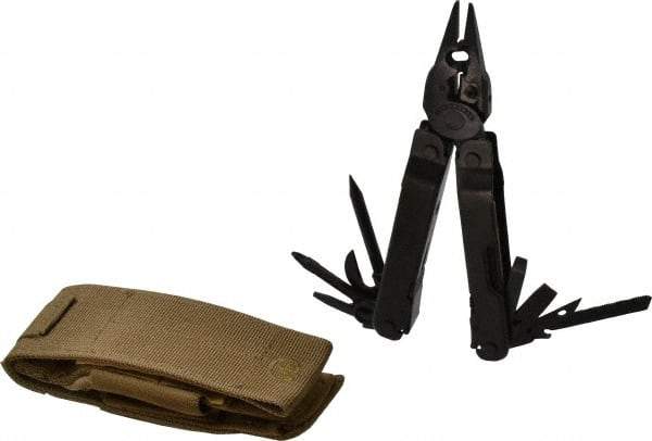 Leatherman - 19 Piece, Multi-Tool Set - 7" OAL, 4-1/2" Closed Length - Exact Industrial Supply