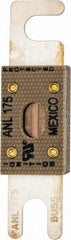 Cooper Bussmann - 175 Amp Non-Time Delay Fast-Acting Forklift & Truck Fuse - 125VAC, 80VDC, 3.18" Long x 0.75" Wide, Littelfuse CNL175, Bussman ANL-175, Ferraz Shawmut CNL175 - Exact Industrial Supply