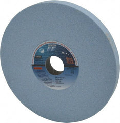 Norton - 8" Diam x 1-1/4" Hole x 3/4" Thick, I Hardness, 60 Grit Surface Grinding Wheel - Ceramic, Type 1, Medium Grade, 3,600 Max RPM, Vitrified Bond, No Recess - Exact Industrial Supply