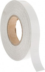 NMC - White Solid Color Vinyl Tape - 1" Wide x 150' Long x 0.002" Thick, General Traffic - Exact Industrial Supply