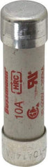 Cooper Bussmann - 500 VAC, 10 Amp, Fast-Acting Semiconductor/High Speed Fuse - 50.8mm OAL, 200 (RMS), 50 at DC kA Rating, 9/16" Diam - Exact Industrial Supply