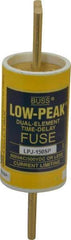 Cooper Bussmann - 300 VDC, 600 VAC, 150 Amp, Time Delay General Purpose Fuse - Bolt-on Mount, 5-3/4" OAL, 100 at DC, 300 at AC (RMS) kA Rating, 1-5/8" Diam - Exact Industrial Supply