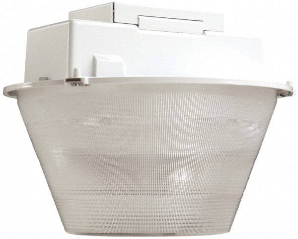 Cooper Lighting - 175 Watt, Low Bay Ballast Housing for Pulse Start Metal Halide Lamp - 13-1/4 Inch Long x 17 Inch Wide x 13-1/4 Inch High, Includes Lamp, 120-277 Volts - Exact Industrial Supply