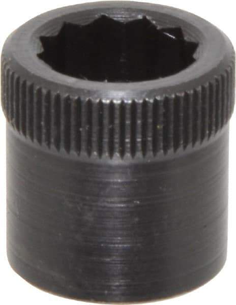Holo-Krome - 3/8-16" Thread Uncoated Steel Allen Nut - 3/8" Diam, 3/8" Hex Key - Exact Industrial Supply