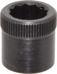 Holo-Krome - 3/8-16" Thread Uncoated Steel Allen Nut - 3/8" Diam, 3/8" Hex Key - Exact Industrial Supply