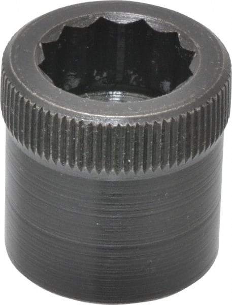 Holo-Krome - 1/2-20" Thread Uncoated Steel Allen Nut - 1/2" Diam, 1/2" Hex Key - Exact Industrial Supply