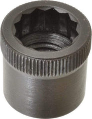 Holo-Krome - 1-8" Thread Uncoated Steel Allen Nut - 1" Diam, 1" Hex Key - Exact Industrial Supply