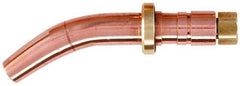 Miller-Smith - 3/8 Inch x 1/4 Inch, 1 Piece MC Series Gouging Torch Tip - Tip Number 3, Oxygen Acetylene, For Use with Smith Equipment - Exact Industrial Supply