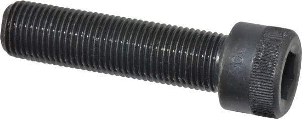 Holo-Krome - 1/2-20 UNF Hex Socket Drive, Socket Cap Screw - Alloy Steel, Black Oxide Finish, Fully Threaded, 2" Length Under Head - Exact Industrial Supply