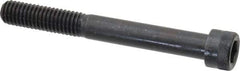 Holo-Krome - 3/8-16 UNC Hex Socket Drive, Socket Cap Screw - Alloy Steel, Black Oxide Finish, Partially Threaded, 3-1/4" Length Under Head - Exact Industrial Supply