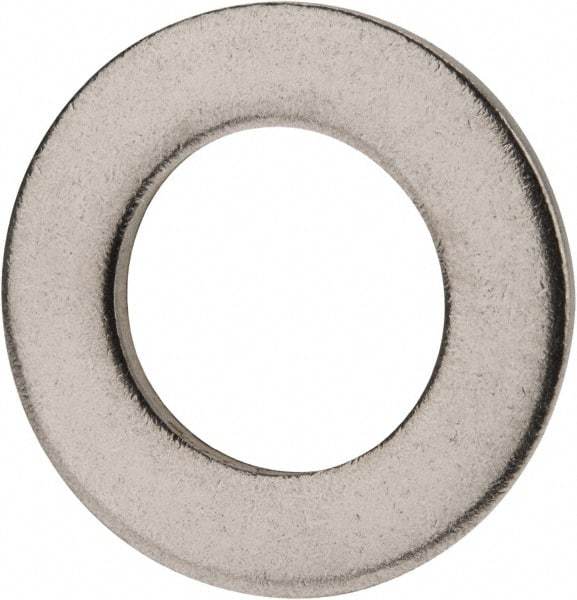 Value Collection - M16 Screw, Grade 316 Stainless Steel Standard Flat Washer - 17mm ID x 30mm OD, Plain Finish - Exact Industrial Supply