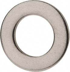 Value Collection - M16 Screw, Grade 316 Stainless Steel Standard Flat Washer - 17mm ID x 30mm OD, Plain Finish - Exact Industrial Supply