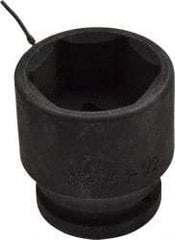 Blackhawk by Proto - 3/4" Drive 1-1/2" Standard Impact Socket - 6 Points, 2-13/32" OAL - Exact Industrial Supply