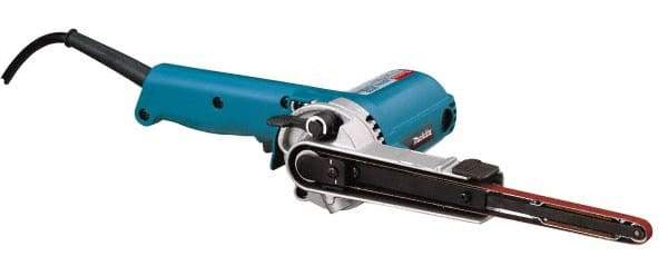 Makita - 3/8 x 21", Air Belt Sander - 980 to 5,600 SFPM - Exact Industrial Supply