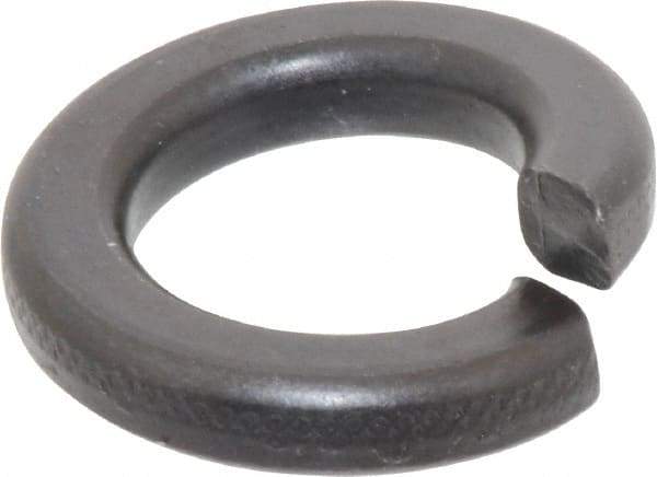 Value Collection - 7/8", 0.878" ID, 0.266" Thick Split Lock Washer - Grade 2 Spring Steel, Uncoated, 0.878" Min ID, 0.894" Max ID, 1.489" Max OD - Exact Industrial Supply