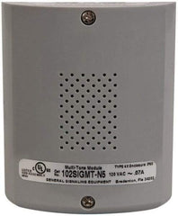 Edwards Signaling - 120 VAC, Base Mount Signal Combination Tone Card - 3R, 4X NEMA Rated, IP54 Ingress Rating, 0.05 Amp, 79 dB at 10 Ft. to 89 dB at 1m Adjustable Output, For Use with 102 Series Stacklights - Exact Industrial Supply