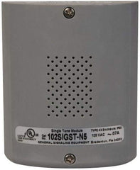 Edwards Signaling - 120 VAC, Base Mount Signal Combination Tone Card - 3R, 4X NEMA Rated, IP54 Ingress Rating, 0.05 Amp, 79 dB at 10 Ft. to 89 dB at 1m Adjustable Output, For Use with 102 Series Stacklights - Exact Industrial Supply