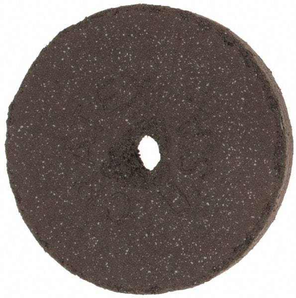 Cratex - 7/8" Diam x 1/8" Hole x 1/8" Thick, Surface Grinding Wheel - Medium Grade - Exact Industrial Supply