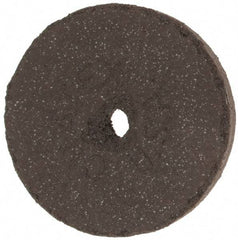 Cratex - 7/8" Diam x 1/8" Hole x 1/8" Thick, Surface Grinding Wheel - Medium Grade - Exact Industrial Supply