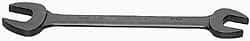 Proto - 3/4" x 7/8" Standard Open End Wrench - 9-39/64" OAL, Double End, Black Finish, 15° Head Angle - Exact Industrial Supply