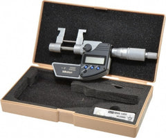 Mitutoyo - 1 to 2" Range, 0.00005" Resolution, Electronic Inside & Tubular Micrometer - Exact Industrial Supply