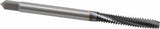 OSG - #6-32 UNC 3 Flute 3B Modified Bottoming Spiral Flute Tap - Powdered Metal, TiCN Finish, 2" OAL, Right Hand Flute, Right Hand Thread, H2, Series EXOTAP VC-10TI - Exact Industrial Supply