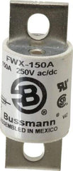 Cooper Bussmann - 250 VAC/VDC, 150 Amp, Fast-Acting Semiconductor/High Speed Fuse - Stud Mount Mount, 3-1/8" OAL, 200 (RMS), 50 at DC kA Rating, 1-7/32" Diam - Exact Industrial Supply