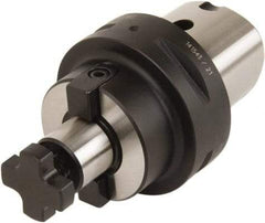 Seco - C5 Modular Connection 1" Pilot Diam Shell Mill Holder - 1-1/2" Flange to Nose End Projection, 2.07" Nose Diam, Through-Spindle Coolant - Exact Industrial Supply