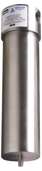 Parker - 1/4" Port, 7" High x 3" Wide, FRL Filter with Stainless Steel Bowl & Automatic Drain - 175 Max psi, 120°F Max - Exact Industrial Supply