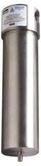 Parker - 1/2" Port, 10" High x 3" Wide, FRL Filter with Stainless Steel Bowl & Automatic Drain - 175 Max psi, 120°F Max - Exact Industrial Supply