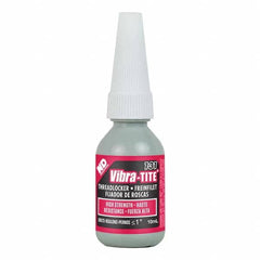 Vibra-Tite - 10 mL Bottle, Red, High Strength Threadlocker - Exact Industrial Supply