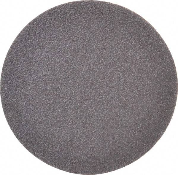 Norton - 5" Diam, 36 Grit Aluminum Oxide Adhesive PSA Disc - Very Coarse, Maroon, X Weighted Cloth Backing, Flexible - Exact Industrial Supply