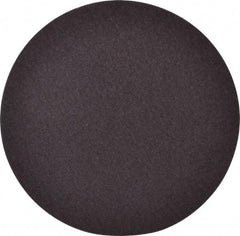 Norton - 6" Diam, 60 Grit Aluminum Oxide Adhesive PSA Disc - Coarse Grade, Brown, X Weighted Backing, Flexible - Exact Industrial Supply